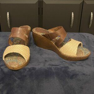 Women's Size 10 Born Wedge Sandals